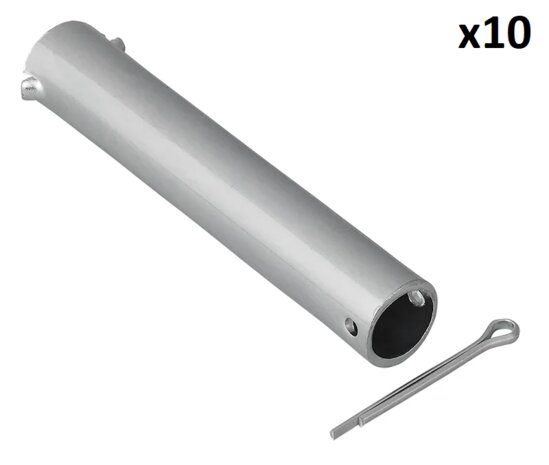 Eje para rueda de soporte 48 mm x10 unidades