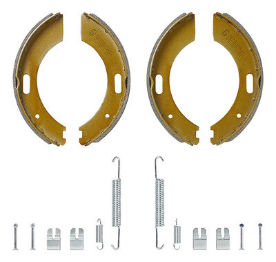 Juego de zapatas de freno compatible con BPW 2304-7 – 230x40 mm