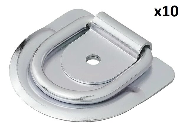 Anilla de amarre 89 x 85 mm x10 piezas