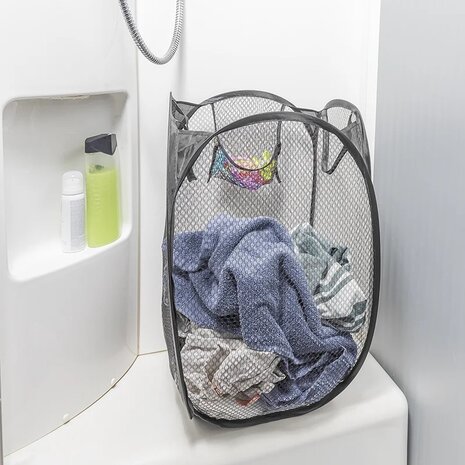 Bolsa de lavanderia plegable 34 x 34 x 57 cm