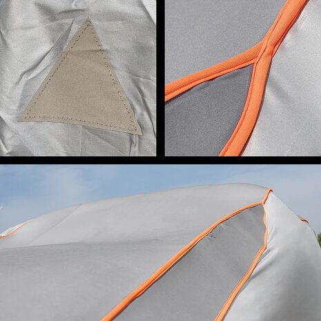 Funda protectora contra granizo XL (540 x 175 x 120 cm) grosor 5 mm