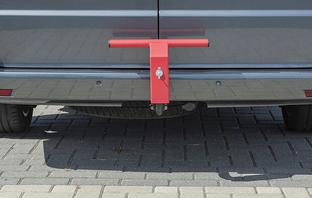 Cerradura de enganche para vehiculos comerciales