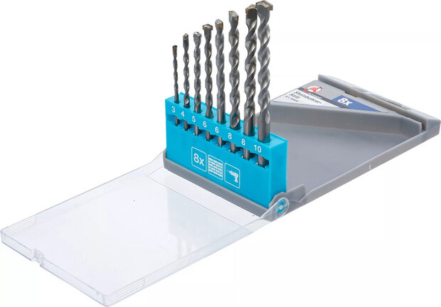 Juego de brocas para piedra 3 - 10 mm 8 piezas