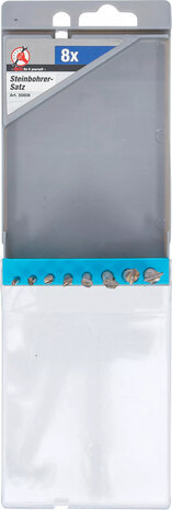 Juego de brocas para piedra 3 - 10 mm 8 piezas