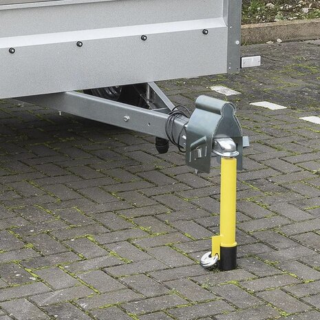 Poste de estacionamiento para remolque o caravana