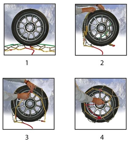 Cadenas de nieve 16 mm KB37
