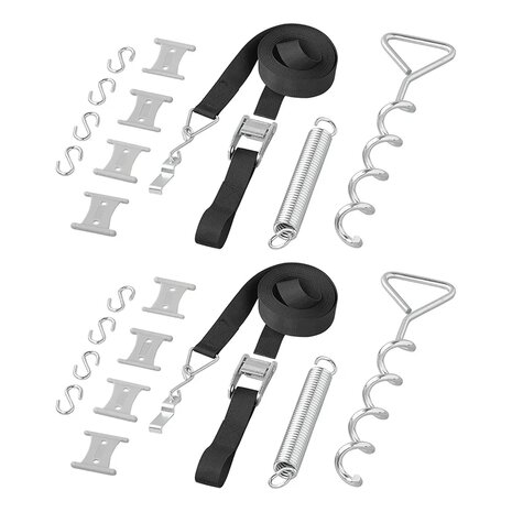Juego de cintas antitormenta Heavy Duty para toldos Thule Omnistor