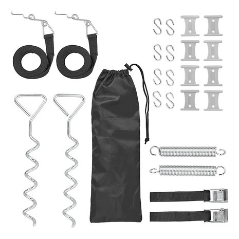 Juego de cintas antitormenta Heavy Duty para toldos Thule Omnistor