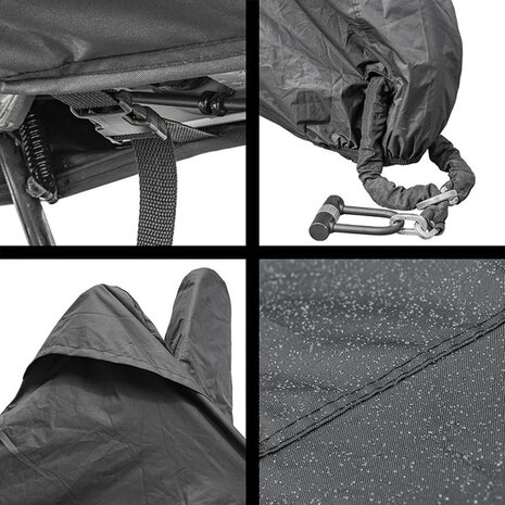 Funda protectora talla L para scooter con parabrisas