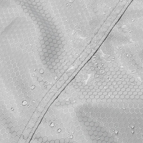 Funda protectora gris para 1 bicicleta (ripstop)