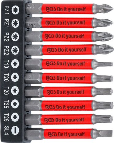 Juego de puntas antideslizantes magneticas 70mm 10 piezas