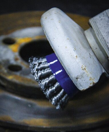 Disco de alambre con mechones, M14x2, diametro de 65 mm