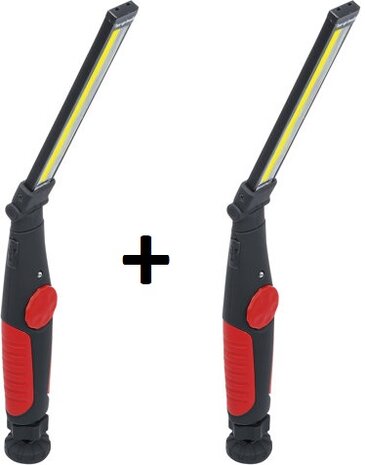 Lampara articulada a bateria LED COB 5W x2 piezas