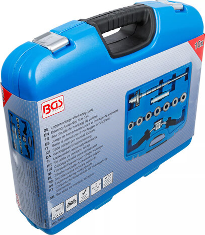 Juego para montaje del cojinete de direccion en motos