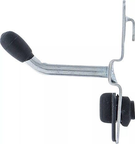 Juego de ganchos simples 40 mm para sistema de modulos de pared 10 piezas