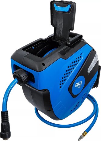 Enrollador de manguera de aire automatico 12 m + 2 m