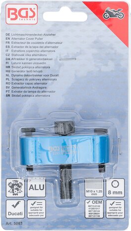 Extractor de cubierta del alternador para Ducati