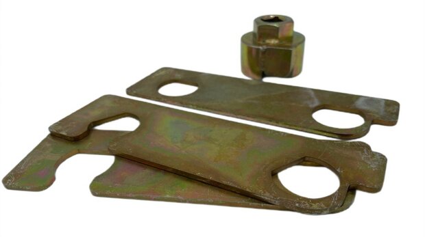 Herramienta de bloqueo del arbol de levas para Opel, Chevrolet y SAAB 2.8, 3.0, 3.2, 3.6