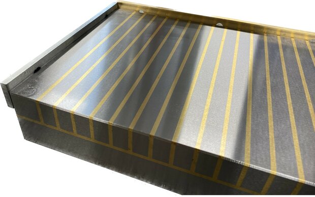 Placa magnetica permanente para fresado 300x600