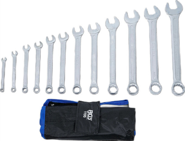 Juego de llaves combinadas medidas en pulgadas 1/4 - 15/16 12 piezas