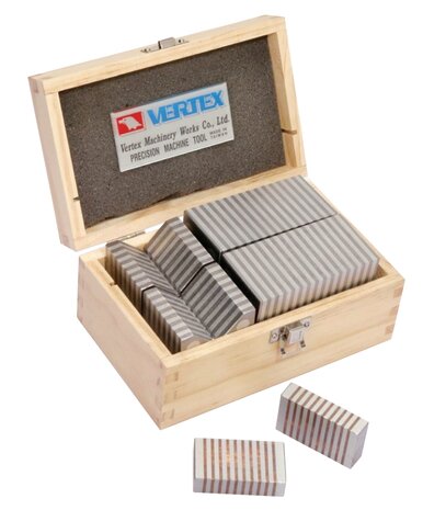 Juego de bloques magneticos de posicionamiento 8 piezas