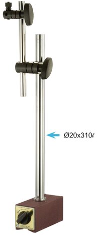 Soporte magnetico con soporte 115 x 50 x 55