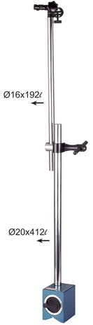 Soporte magnetico con soporte 75 x 60 x 80