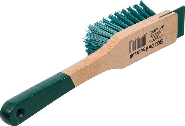 Cepillo para cortacesped con rascador