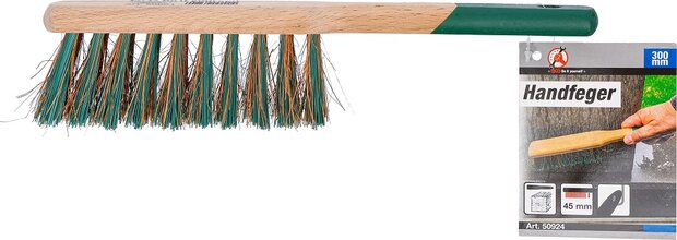 Cepillo de mano PET / fibra de coco 300 mm