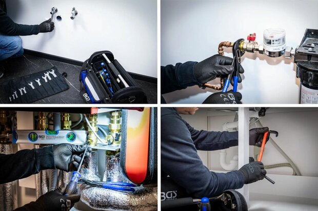 Surtido de herramientas de fontaneria 101 piezas