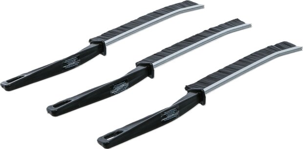 Juego de cepillos de limpieza para esquinas con cerdas duras 230 mm 3 piezas
