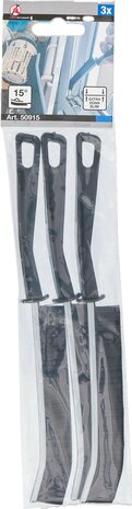 Juego de cepillos de limpieza para esquinas con cerdas duras 230 mm 3 piezas