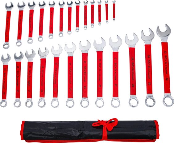 Juego de llaves combinadas con mango antideslizante 6 - 32 mm 25 piezas
