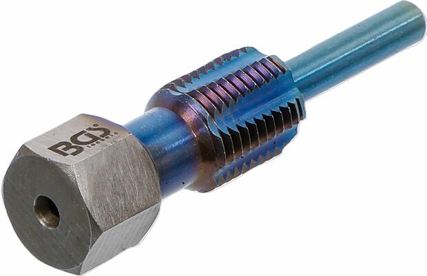 Macho de roscar con perno guia para sensores de temperatura M12 x 1,25
