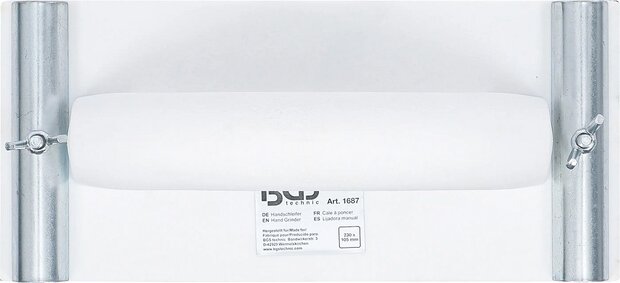 Lijadora manual 230 x 105 mm