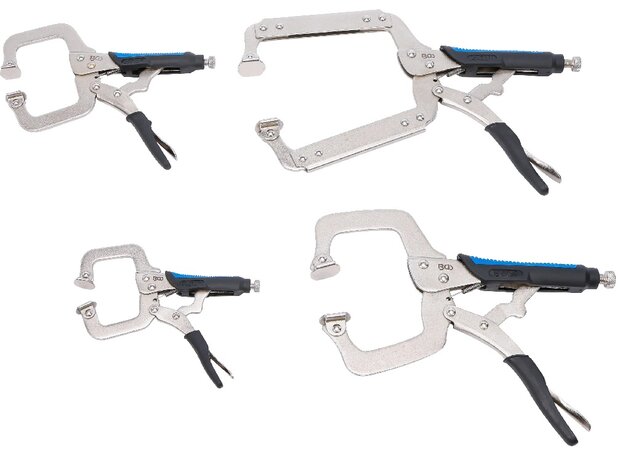 Juego de tenazas grip para soldadura 4 piezas