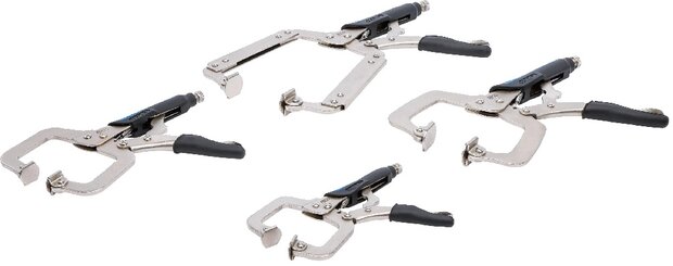 Juego de tenazas grip para soldadura 4 piezas