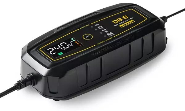 Cargador de mantenimiento 12V-8A / 24V-4A