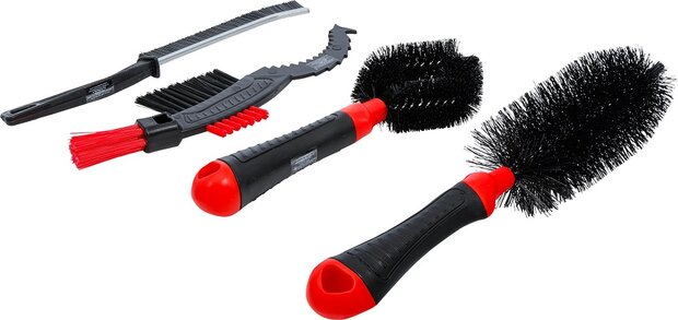 Juego de cepillos de limpieza para bicicletas, 4 piezas