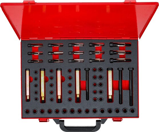 Kit de reparacion de roscas para bujias de precalentamiento M8 - M9 - M10 - M12 mm