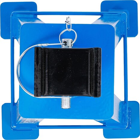 Caballete de apoyo capacidad de carga 3000 kg, altura de elevacion 440 - 720 mm