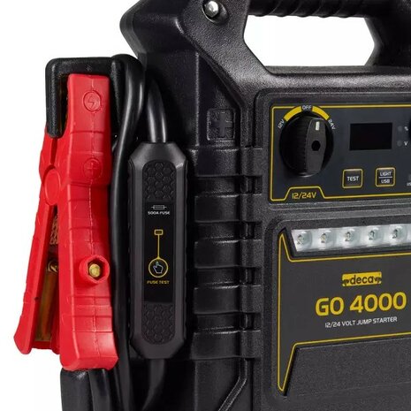 Arrancador de bateria port&aacute;til 12V-4000A / 24V-2000A