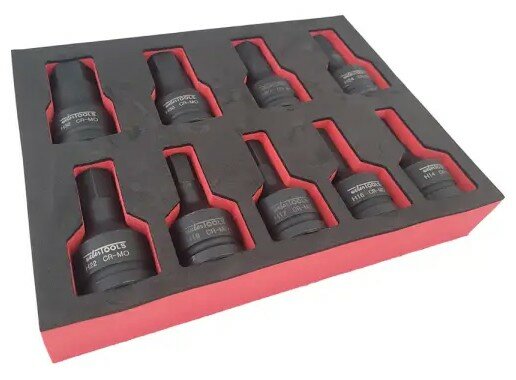 Juego de vasos Allen de impacto de 3/4 &ndash; 9 piezas