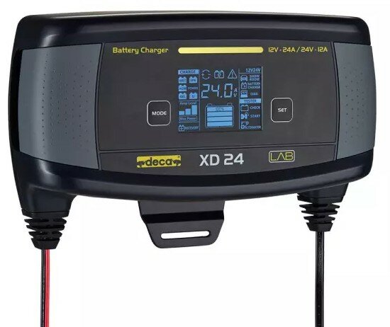 Cargador y mantenedor multifuncion 12/24V 24A