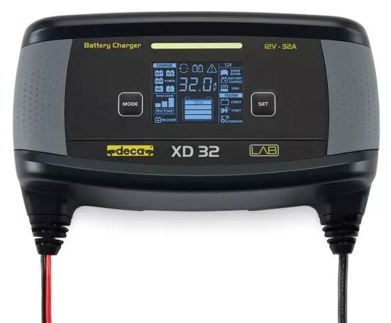 Cargador y mantenedor multifuncion 12V 32A