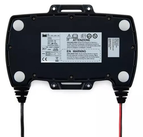 Cargador y mantenedor multifuncion 12/24V 8A