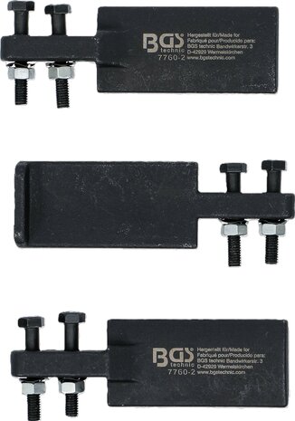 Garra de repuesto para extractor extra delgada 3 piezas para BGS 7760