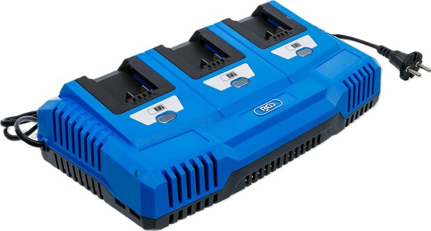 Cargador multiple 3 x 2,5 A 18 V