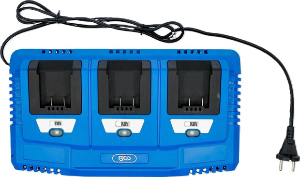 Cargador multiple 3 x 2,5 A 18 V