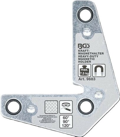 Escuadra magnetica extra fuerte forma de L 9 kg